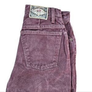Vintage Express EXP Corduroy Carpenter Pants – Plum – Size 7/8